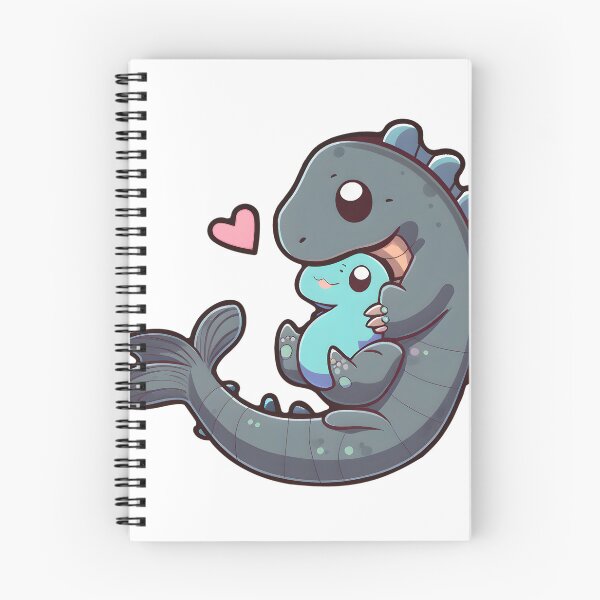 Item preview, Lochness Mama & Cute Lochness Baby designed and sold by VocalEchoes.