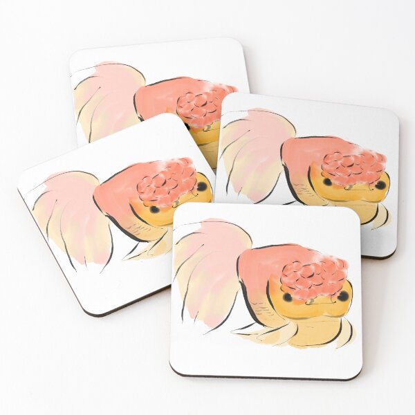 Item preview, Oranda goldfish designed and sold by StudioMasha.