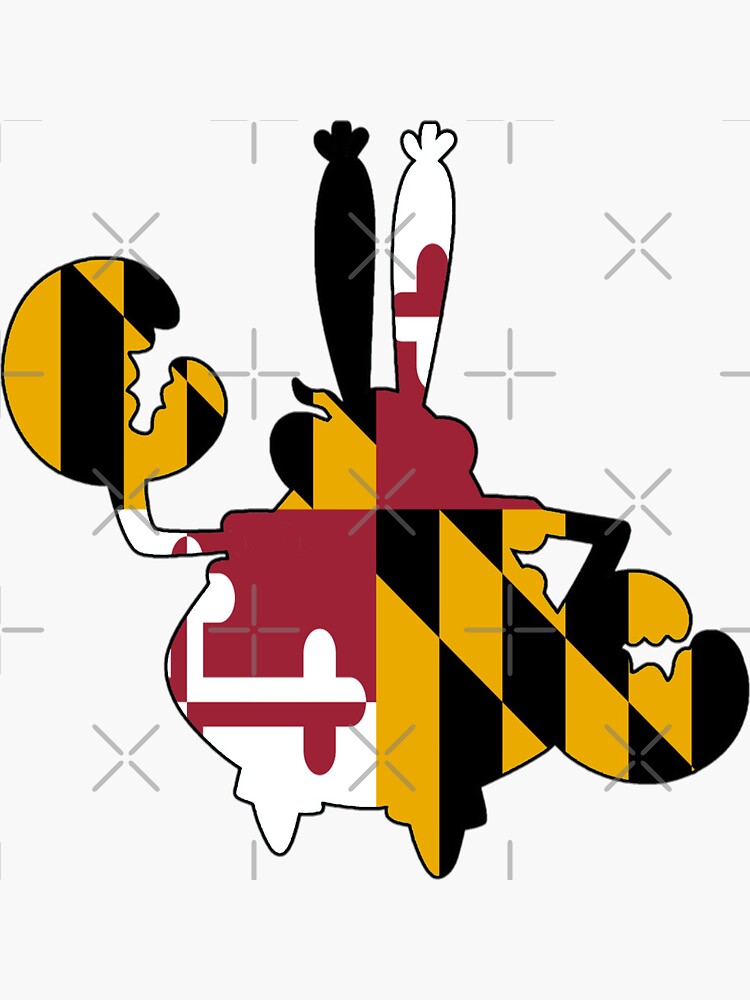 Maryland Flag Crab (Grey) / Oven Mitt