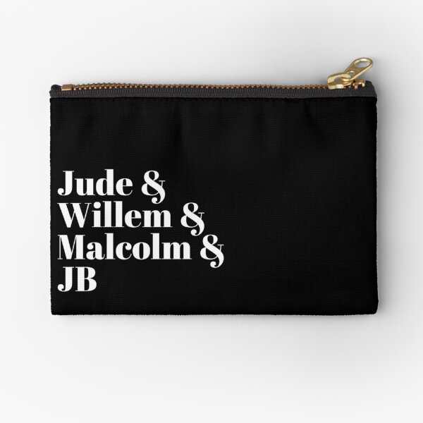 A Little Life (Black) Zipper Pouch