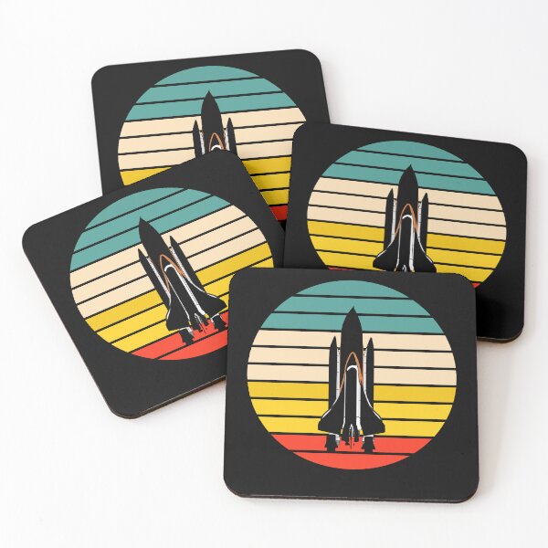 Item preview, Retro Rocket Ship designed and sold by RobinTief.