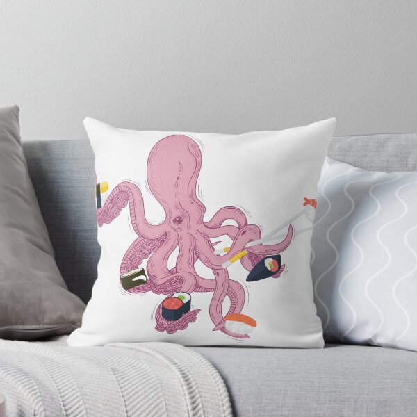 Item preview, Pink Sushi Octopus Design designed and sold by GraphicRhythm.