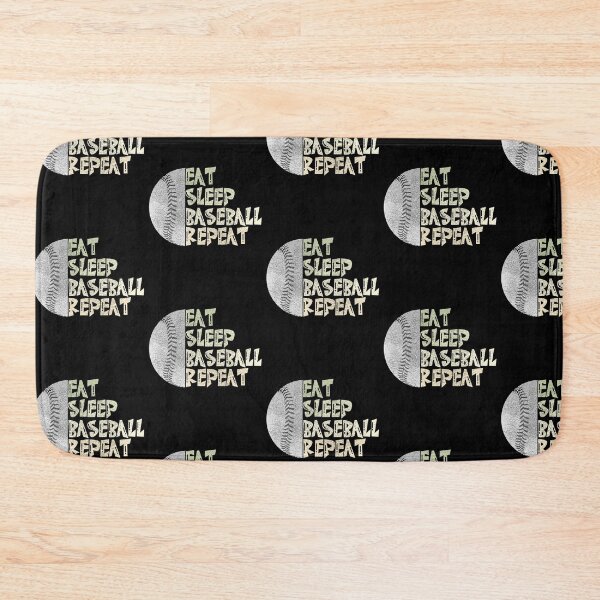 Item preview, Baseball Fan Eat Sleep Baseball Repeat Sports Fans designed and sold by CharJens.
