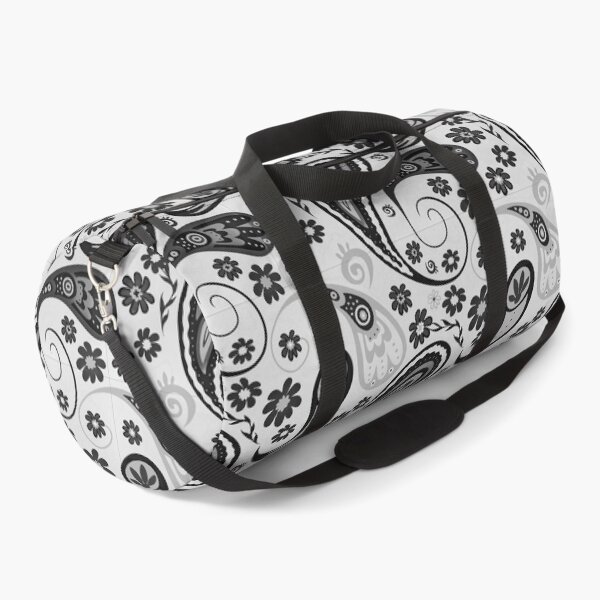 Artikelvorschau, Frühlingspaisley in Schwarzweiss entworfen und verkauft von PetleyPatterns.