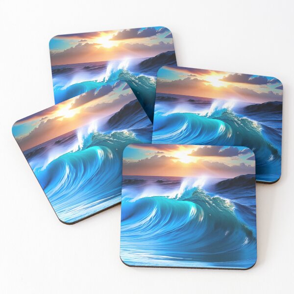 Item preview, Sunset Wave designed and sold by Open-Art-Studio.