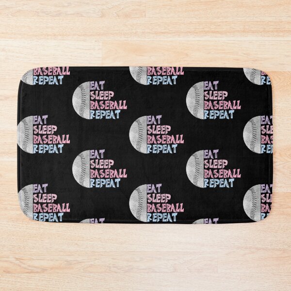Item preview, Baseball Fan Eat Sleep Baseball Repeat Sports Fans designed and sold by CharJens.