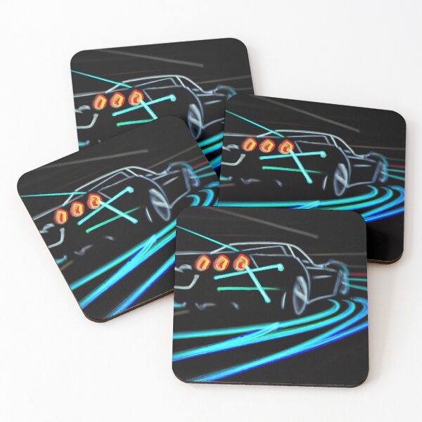 Item preview, Neon Corvette Digital Art designed and sold by SnoopyTF.
