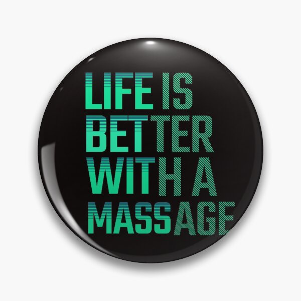 Item preview, Life Is Better With A Massage designed and sold by H-ALPHA.