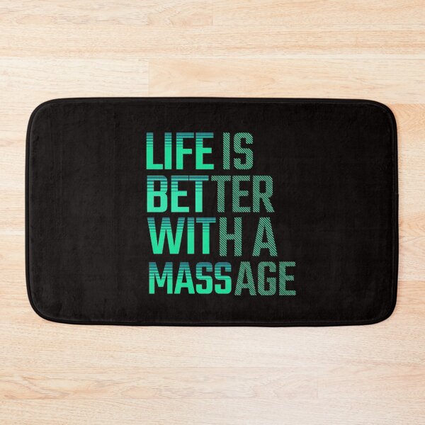 Item preview, Life Is Better With A Massage designed and sold by H-ALPHA.