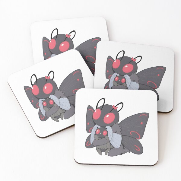 Item preview, Mothwoman Caring for Baby Mothman designed and sold by VocalEchoes.