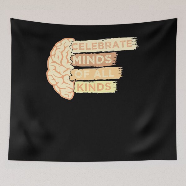 Item preview, Celebrate Minds Of All Kinds Neurodiversity Autism designed and sold by AdelDa19.