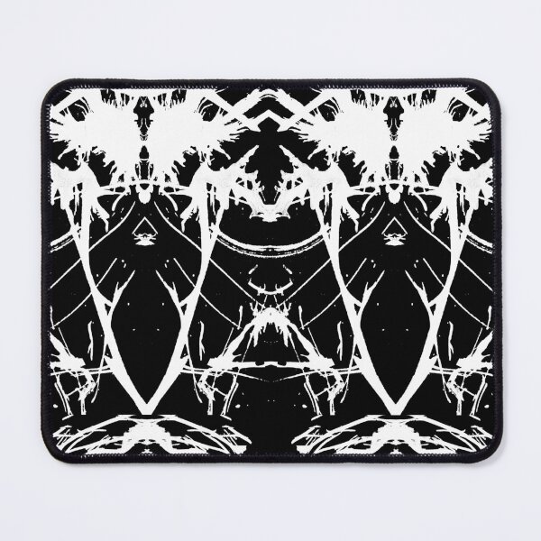 Item preview, Pattern of expressive white lines in watercolor designed and sold by Teotipo.
