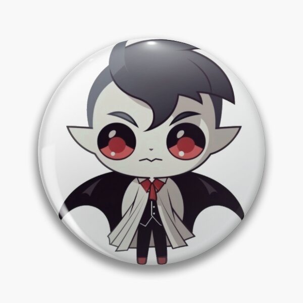 Item preview, Chibi Vampire - Cute Vampire Sticker designed and sold by Reimagining  Images.