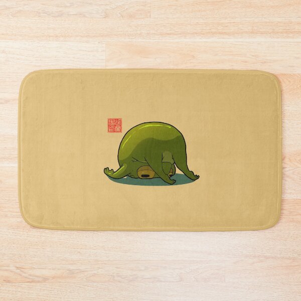 Item preview, Monday Mood Yoga Frog Folded designed and sold by DingHuArt.
