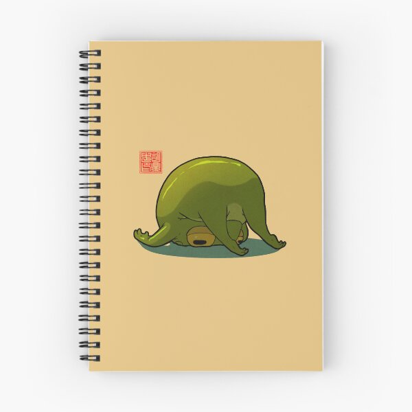 Item preview, Monday Mood Yoga Frog Folded designed and sold by DingHuArt.