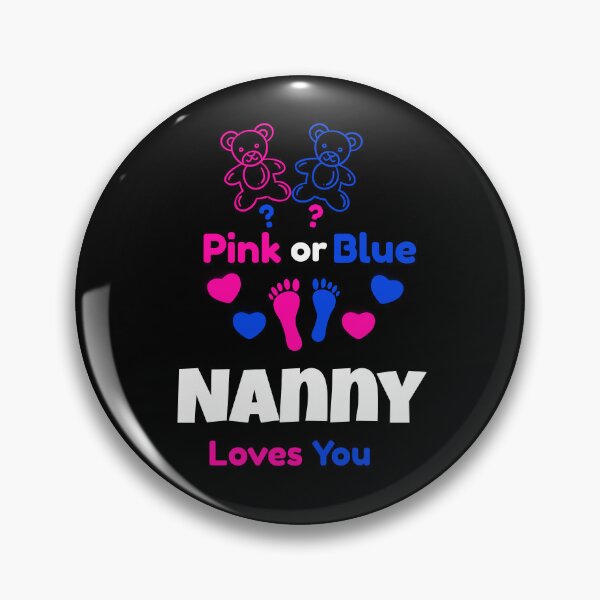 Item preview, Nanny | Pink or Blue | Gender Reveal Party | Family Matching Set | Grandmother | designed and sold by TeesByAngelzB.