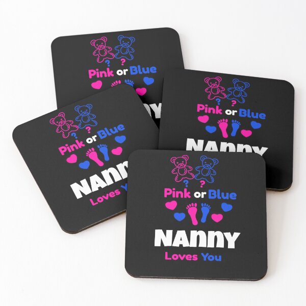 Item preview, Nanny | Pink or Blue | Gender Reveal Party | Family Matching Set | Grandmother | designed and sold by TeesByAngelzB.