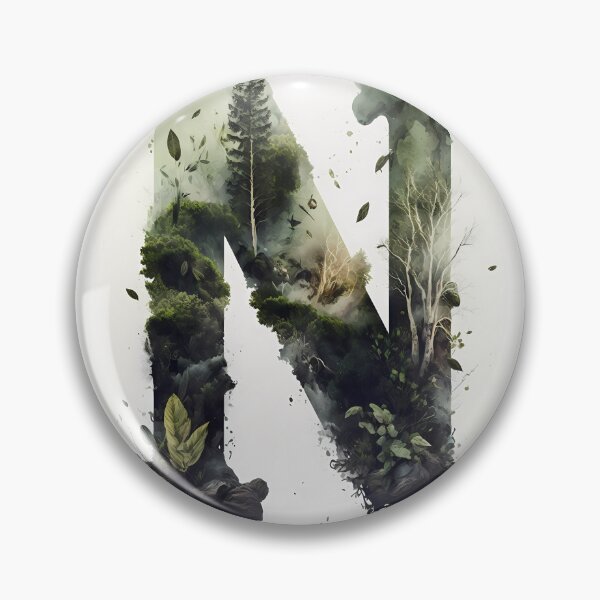Item preview, Letter N Double Exposure designed and sold by dotperinchart.