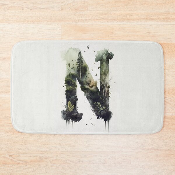 Item preview, Letter N Double Exposure designed and sold by dotperinchart.