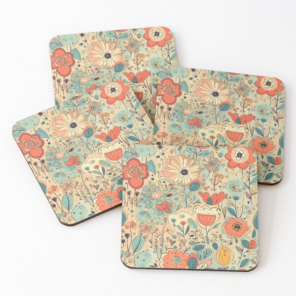 Item preview, Harmonious Garden: A Peaceful Floral Garden Illustration designed and sold by Kevin Sugrue.