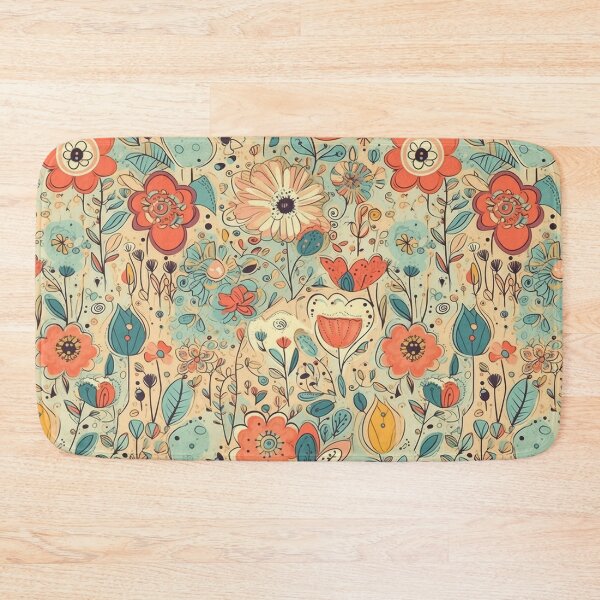 Item preview, Harmonious Garden: A Peaceful Floral Garden Illustration designed and sold by Kevin Sugrue.
