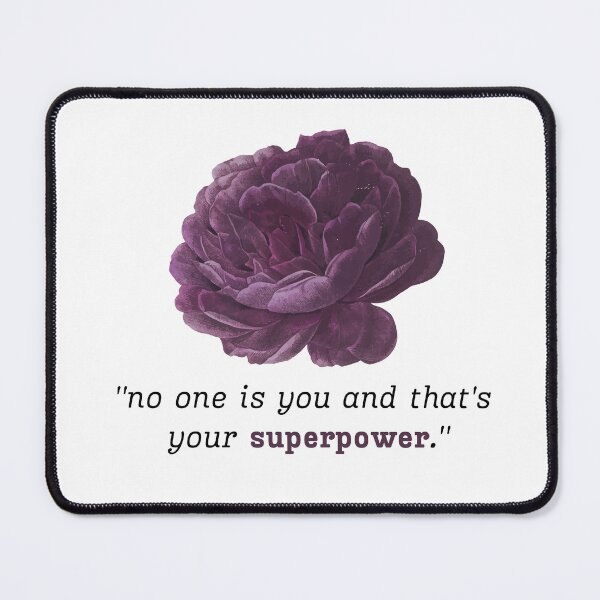 Item preview, No one is you and that's your superpower designed and sold by Creativity Zone.