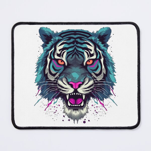 Item preview, Roar with Style: Show your wild side with our unique tiger design designed and sold by LoveHateArt.