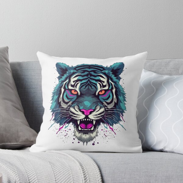 Artikelvorschau, Roar with Style: Zeige deine wilde Seite mit unserem einzigartigen Tiger-Design entworfen und verkauft von LoveHateArt.