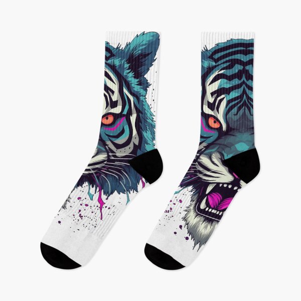 Item preview, Roar with Style: Show your wild side with our unique tiger design designed and sold by LoveHateArt.