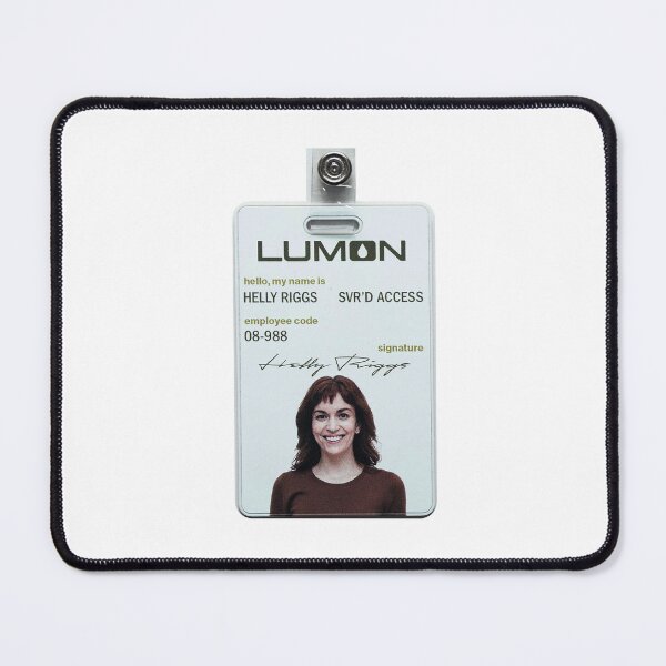 Item preview, Severance series lumon industries HELLY RIGGS Badge fan works graphic design by ironpalette designed and sold by ironpalette.