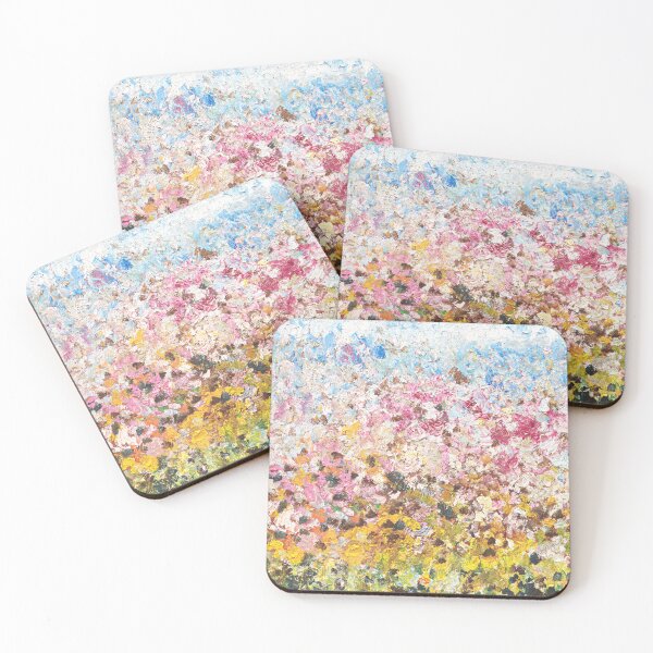 Item preview, abstract spring oil on canvas hand painted  designed and sold by ColorandColor.