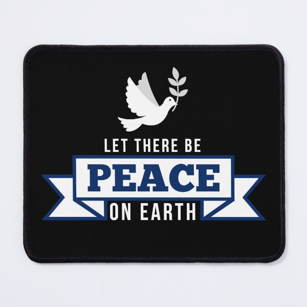Item preview, Let There Be Peace - Inspirational Quote T-Shirt designed and sold by CataRedBubble.