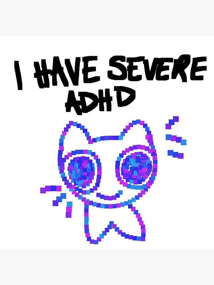 ADHD Creature - talks a lot | Magnet