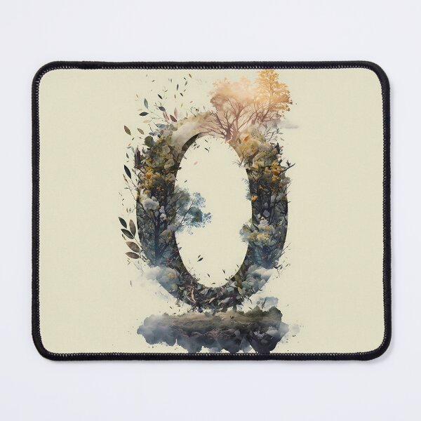 Item preview, Letter O Double Exposure designed and sold by dotperinchart.