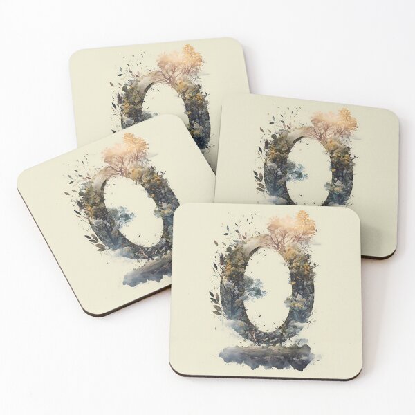 Item preview, Letter O Double Exposure designed and sold by dotperinchart.
