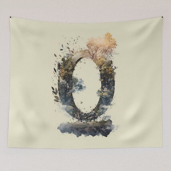 Item preview, Letter O Double Exposure designed and sold by dotperinchart.