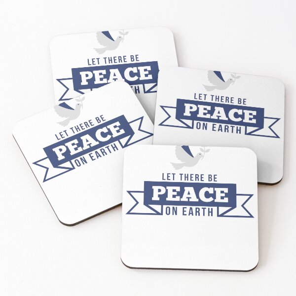 Item preview, Let There Be Peace - Inspirational Quote T-Shirt designed and sold by CataRedBubble.