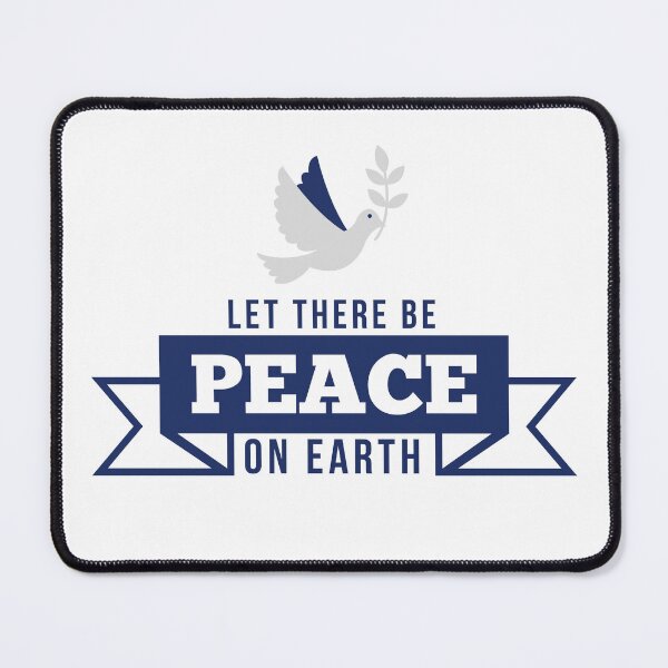 Item preview, Let There Be Peace - Inspirational Quote T-Shirt designed and sold by CataRedBubble.