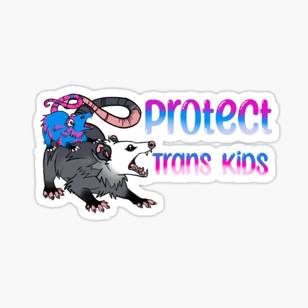 Let Trans Kids Bloom - Sticker | Dissent Pins