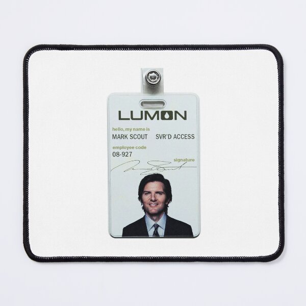 Item preview, Severance series lumon industries MARK SCOUT Badge fan works graphic design by ironpalette designed and sold by ironpalette.