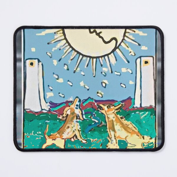 Item preview, The Moon Tarot Card Art Design designed and sold by artmythica.
