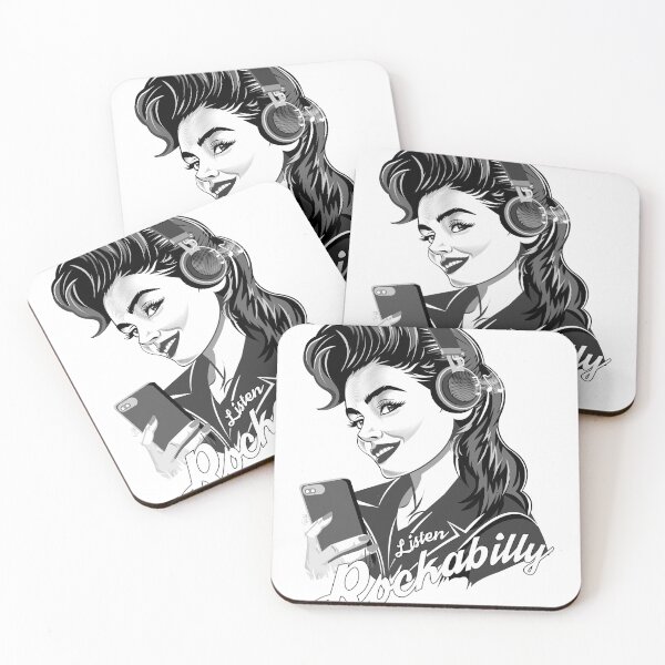 Item preview, Rockabilly Pin Up girl,Listen Rockabilly designed and sold by fredestudio.