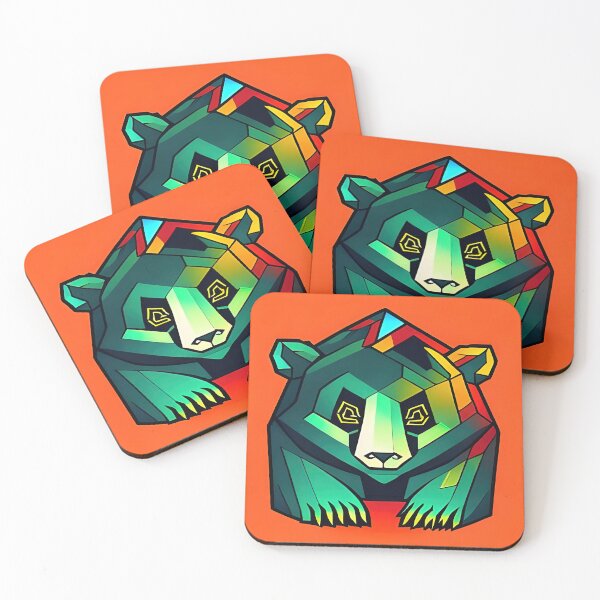 Item preview, Geometric Grizzly designed and sold by KristoffDeuox.