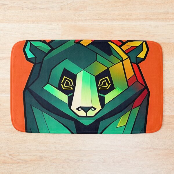 Item preview, Geometric Grizzly designed and sold by KristoffDeuox.