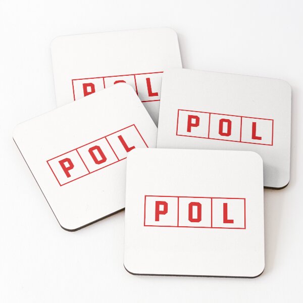 Item preview, POL (Poland) Trigram Tiles Red / White designed and sold by PEK1787.