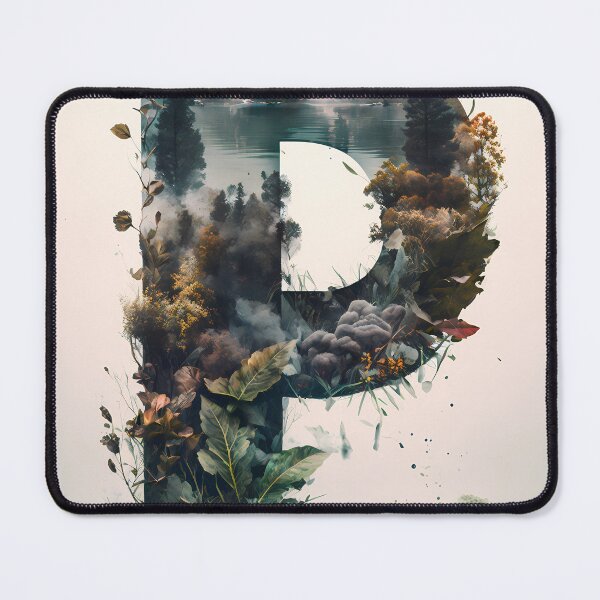 Item preview, Letter P Double Exposure designed and sold by dotperinchart.