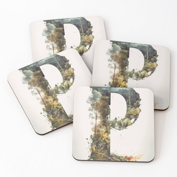 Item preview, Letter P Double Exposure designed and sold by dotperinchart.