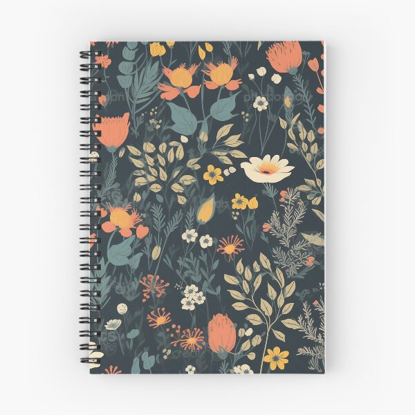 Item preview, Vintage flower pattern seamless designed and sold by PolarInk.