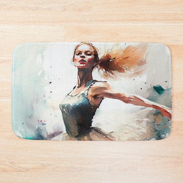 Item preview, Ballet dancer watercolor art designed and sold by JBJart.