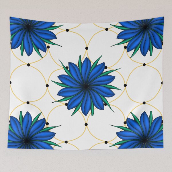 Item preview, Flowers and Dots designed and sold by lezell.